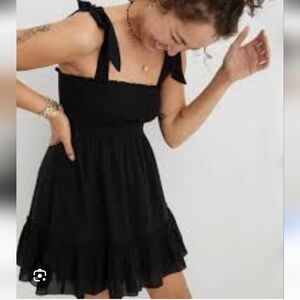 Aerie Black Mini Dress Size S.